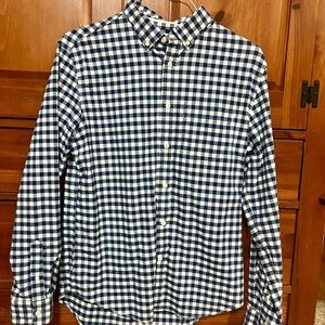 Old Navy Plaid Button Down Shirt - Medium